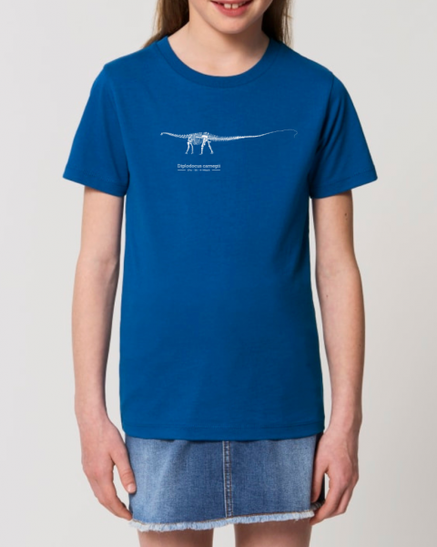 T-Shirt Diplodocus Majorelle Blue